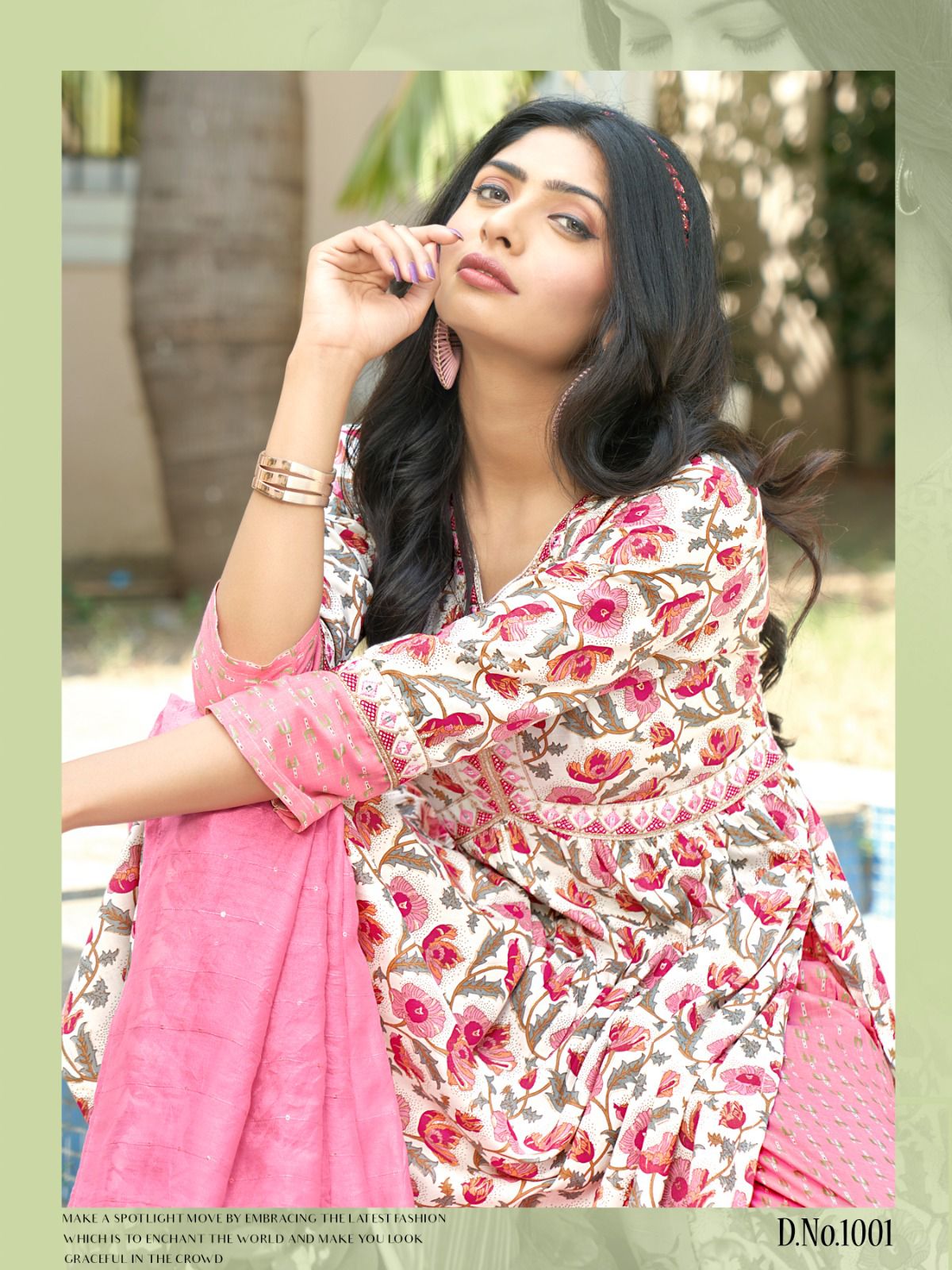 vitara fashion sentosa reyon exclusiv print top bottom with dupatta catalog