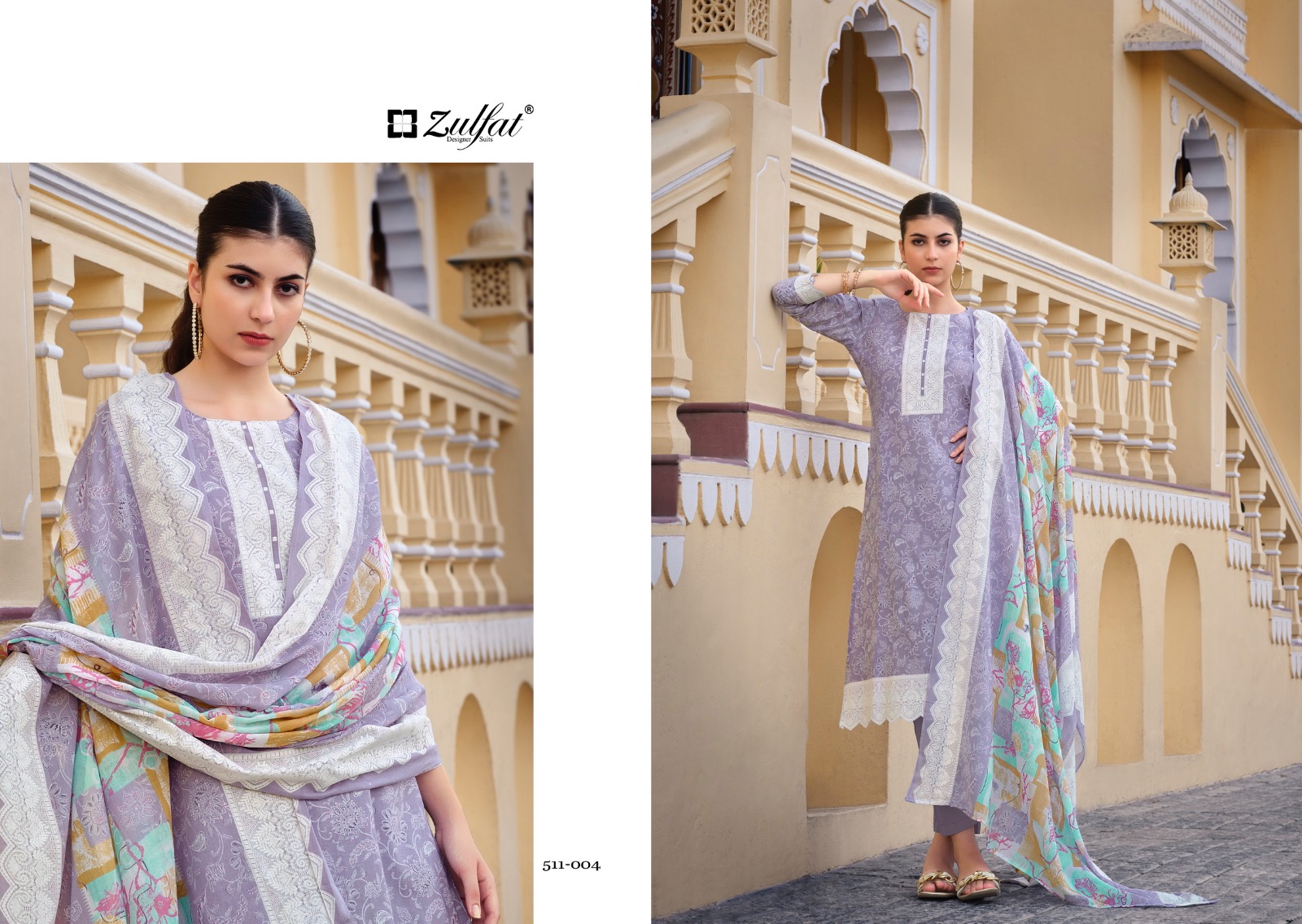 zulfat designer suits Biba cotton regal look salwar suit catalog