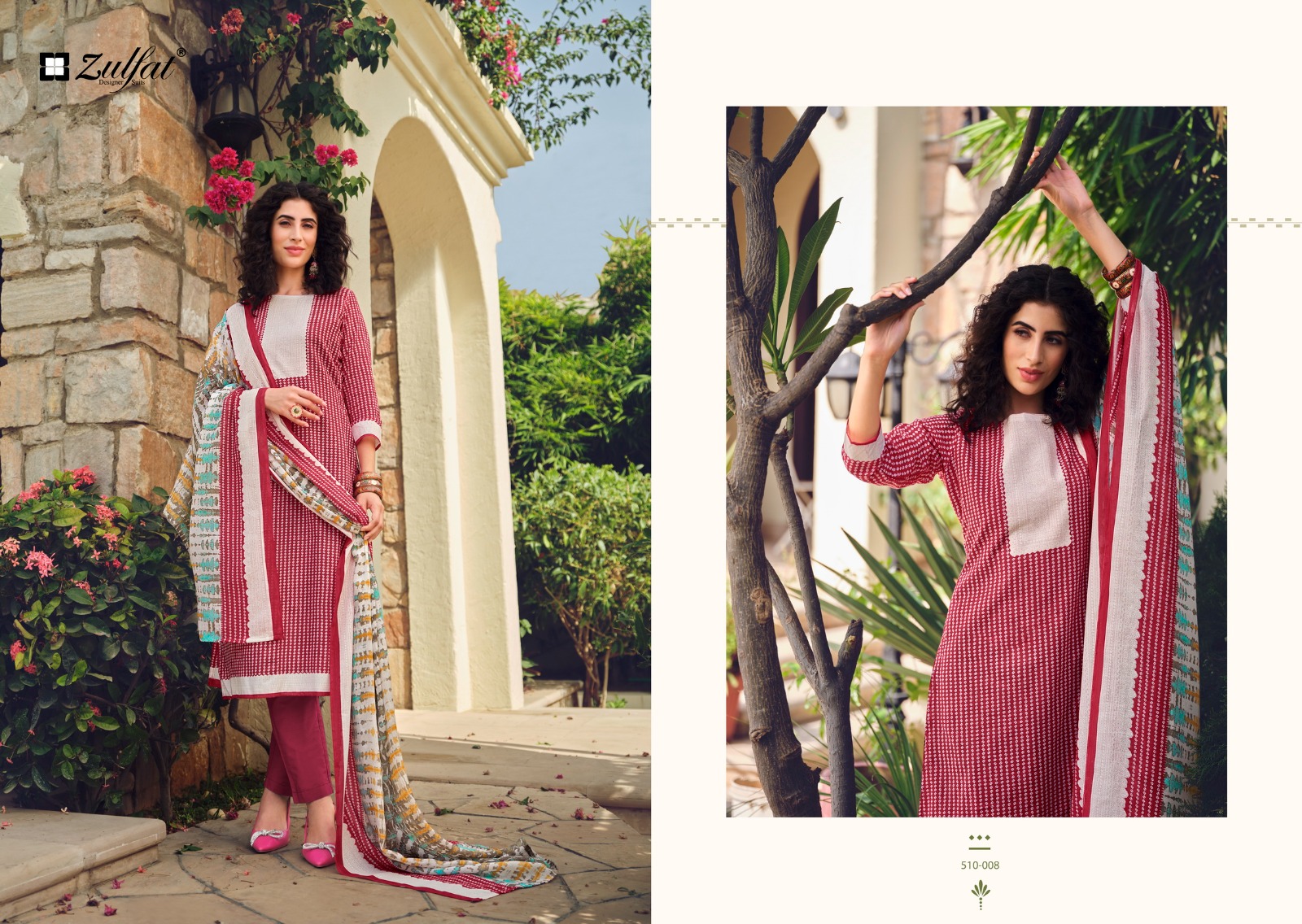 zulfat designer suits Isabella cotton regal look salwar suit catalog