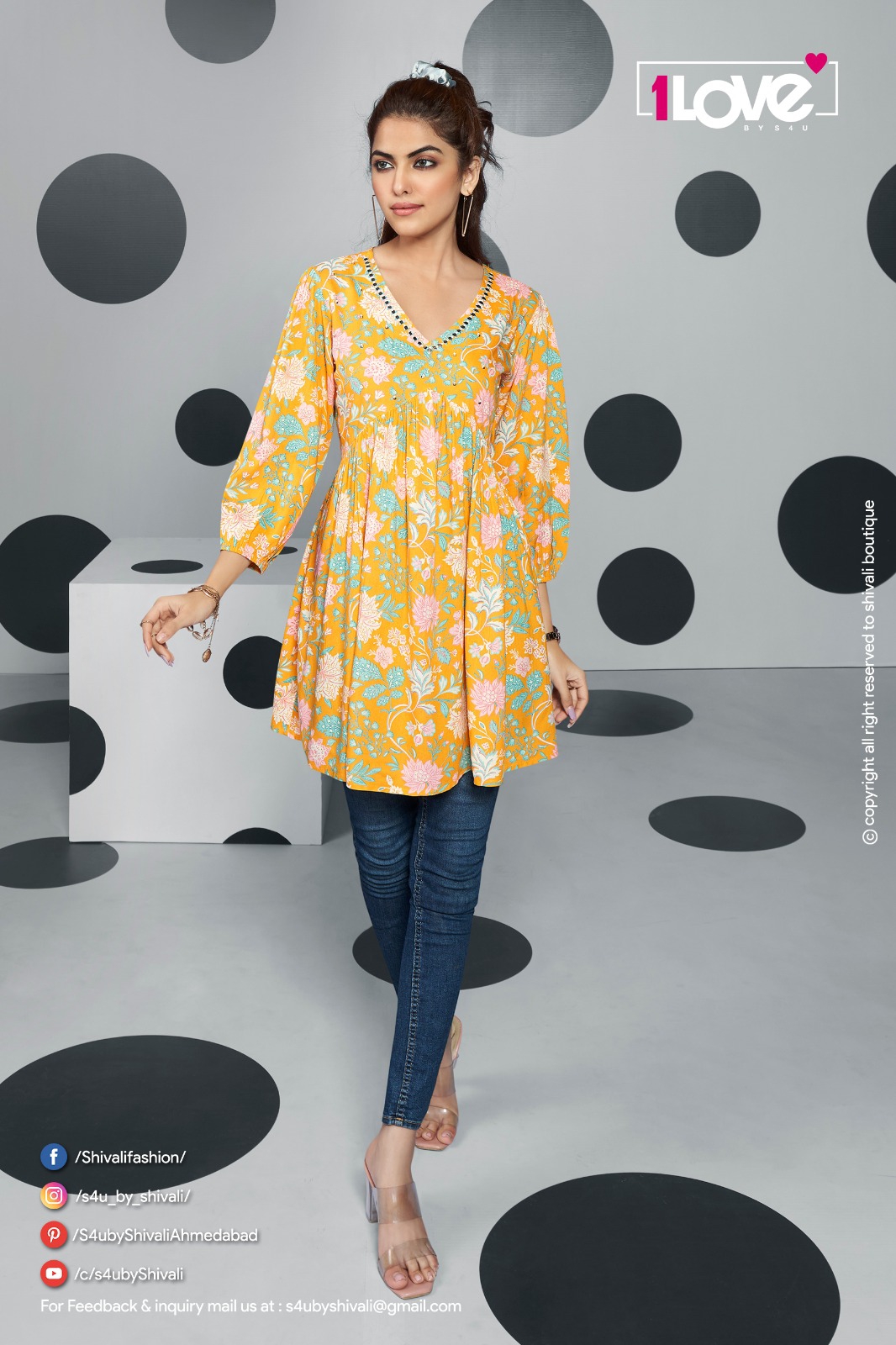 s4u  we desi  cotton new and modern style tops catalog