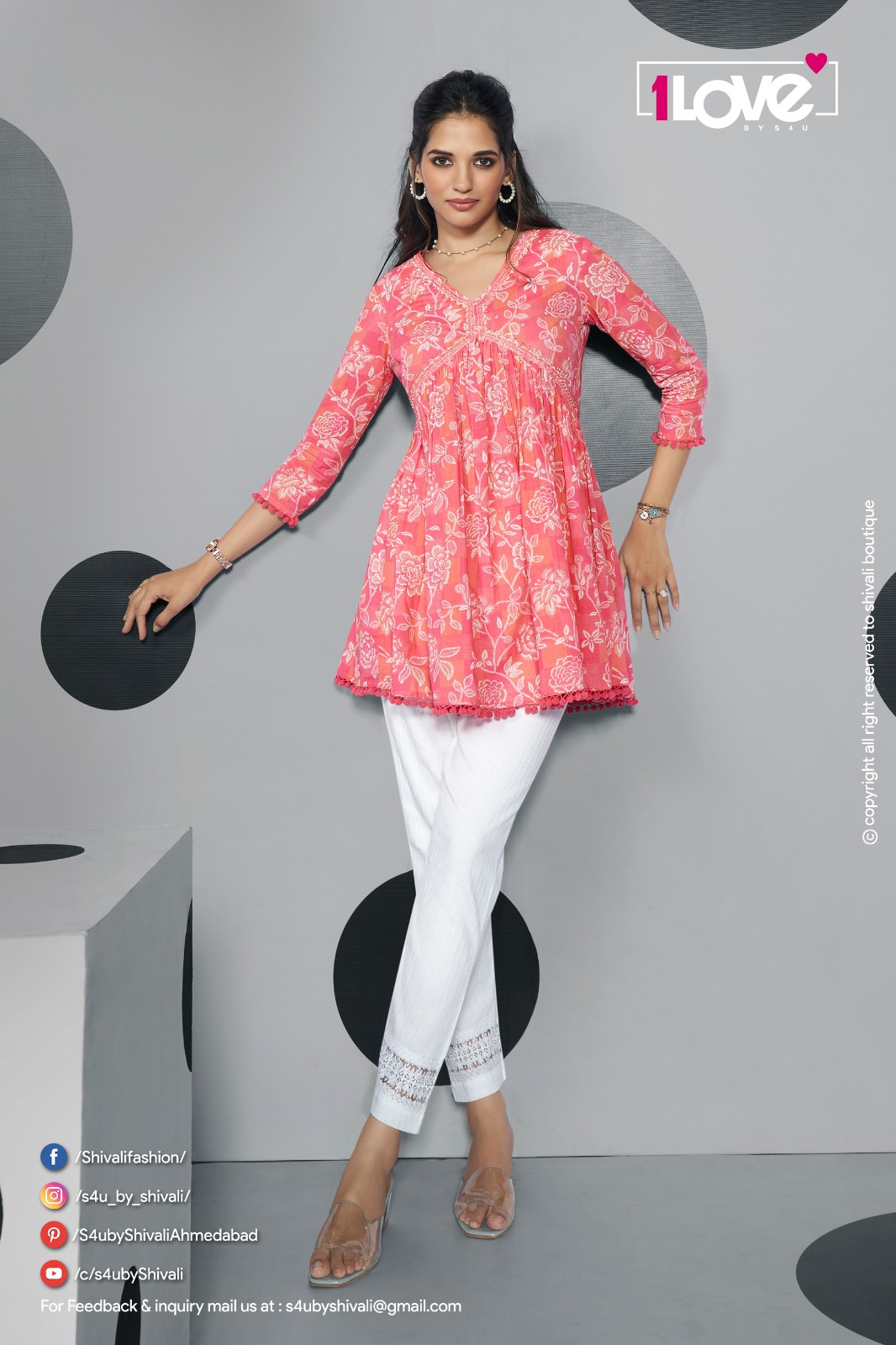 s4u  we desi  cotton new and modern style tops catalog