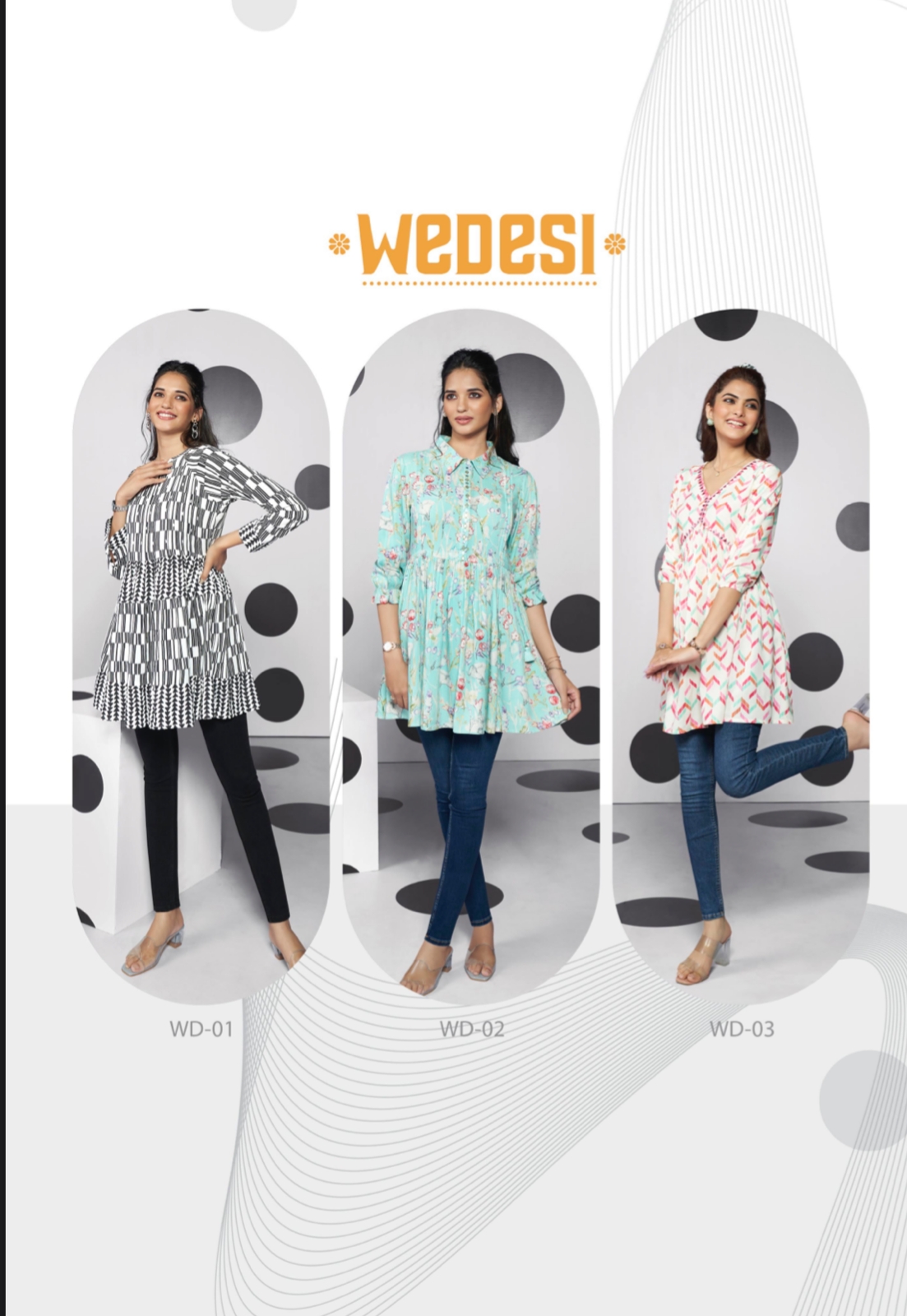 s4u  we desi  cotton new and modern style tops catalog