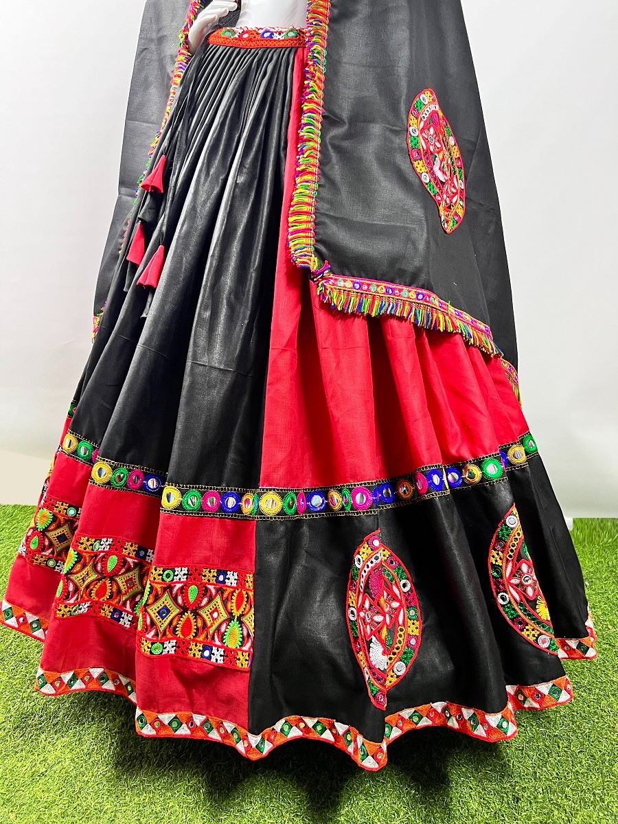 aawiya official awy 7053 cotton traditional look lehenga single