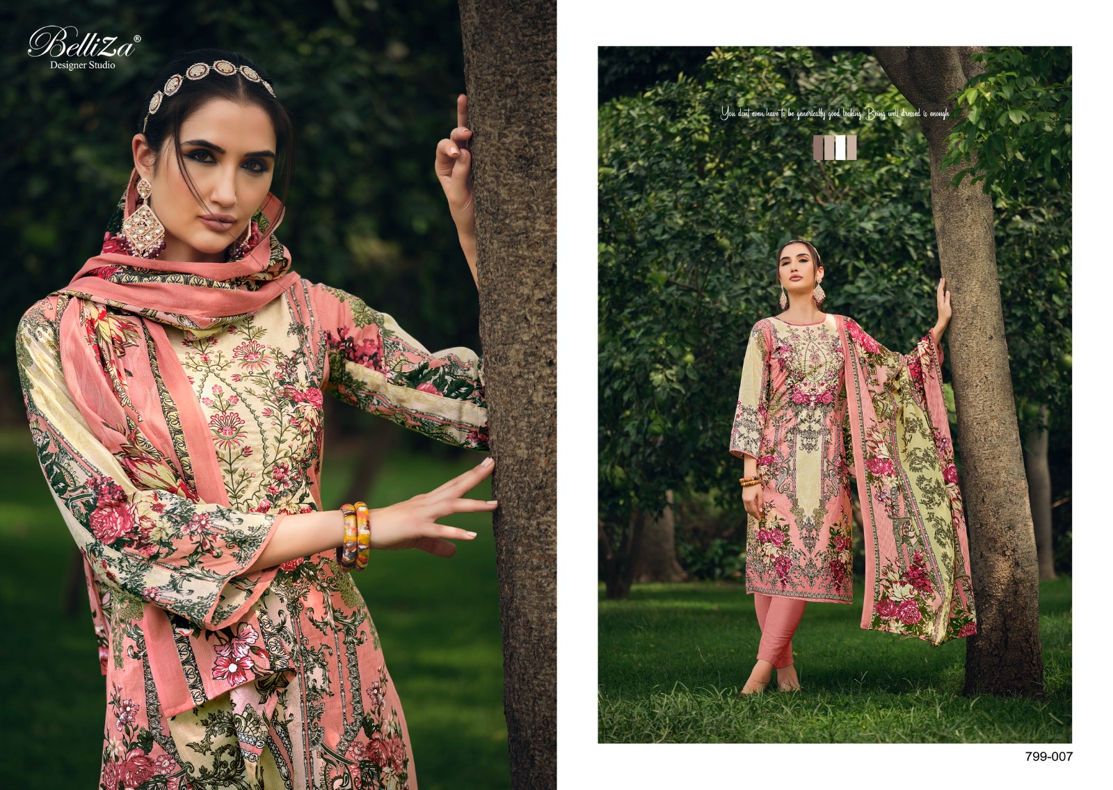 belliza designer studio Naira Vol 11 cotton innovative look salwar suit catalog