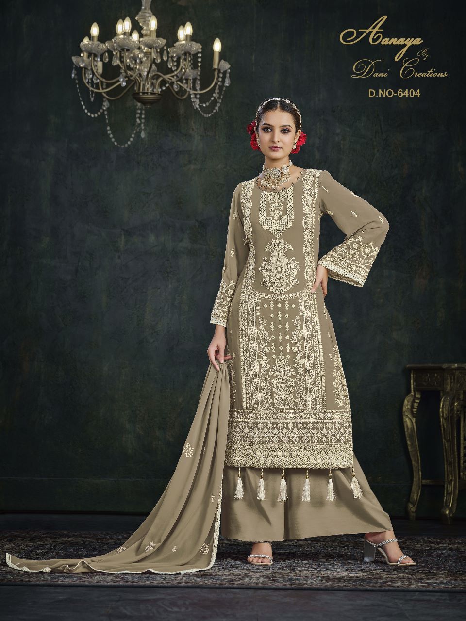 dani aanaya 164 georggete innovative look salwar suit catalog