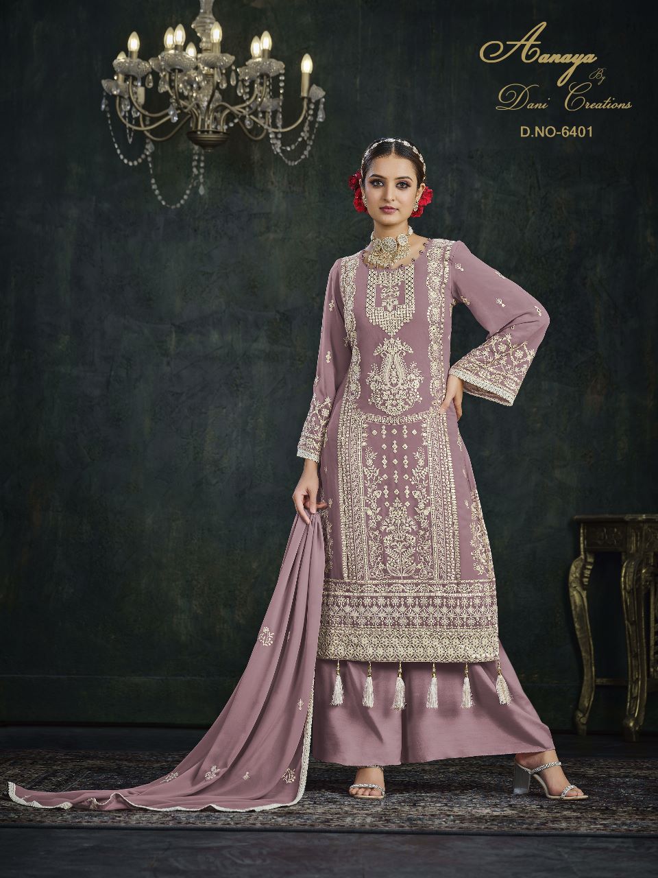 dani aanaya 164 georggete innovative look salwar suit catalog