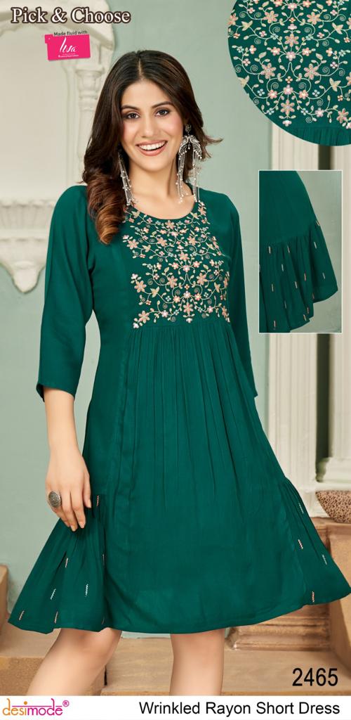 Desimode pick and choose fanvy short and long kurti pick and choose