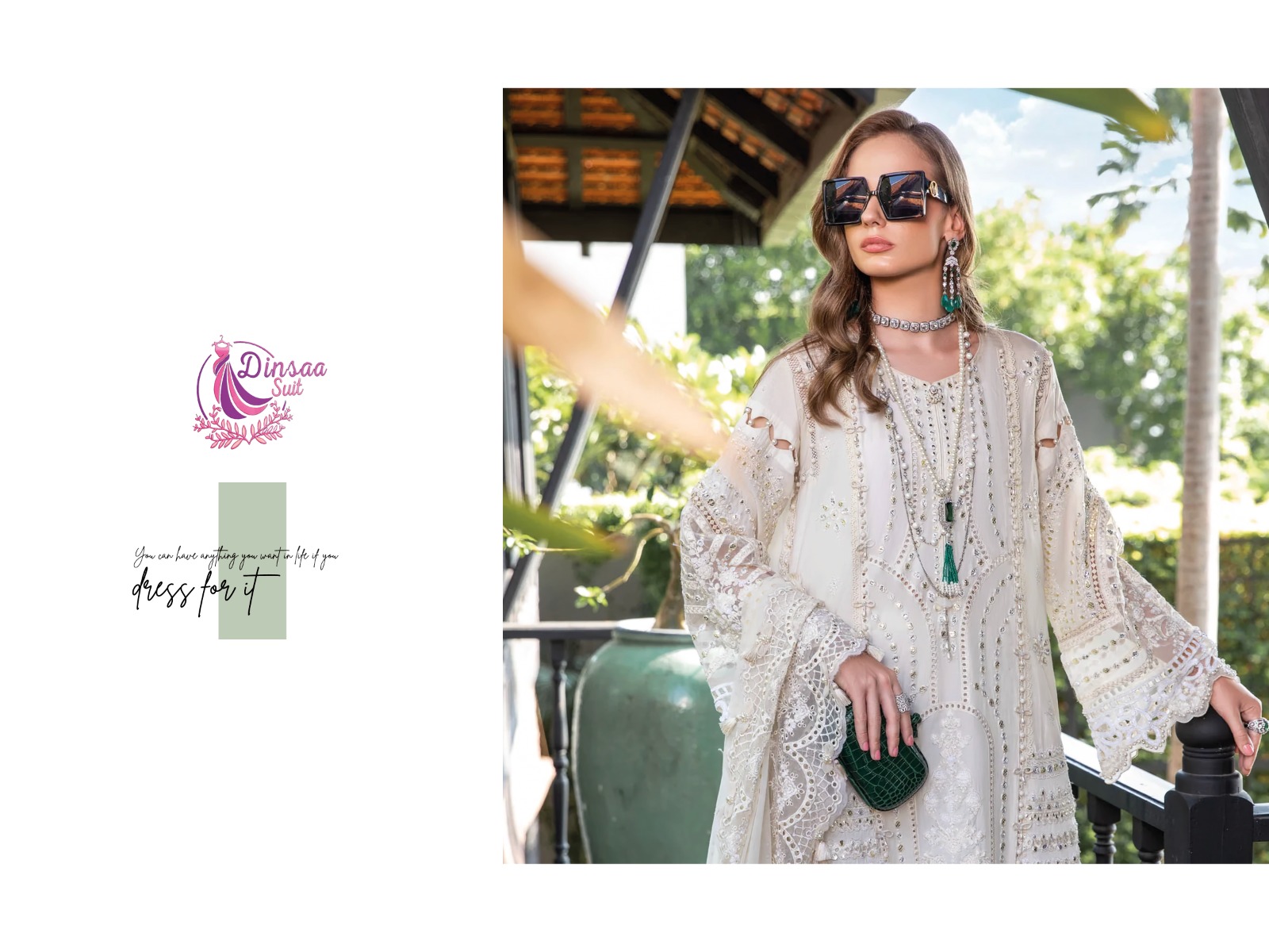 dinsaa suit maria b vol 3 cotton exclusive look salwar suit catalog