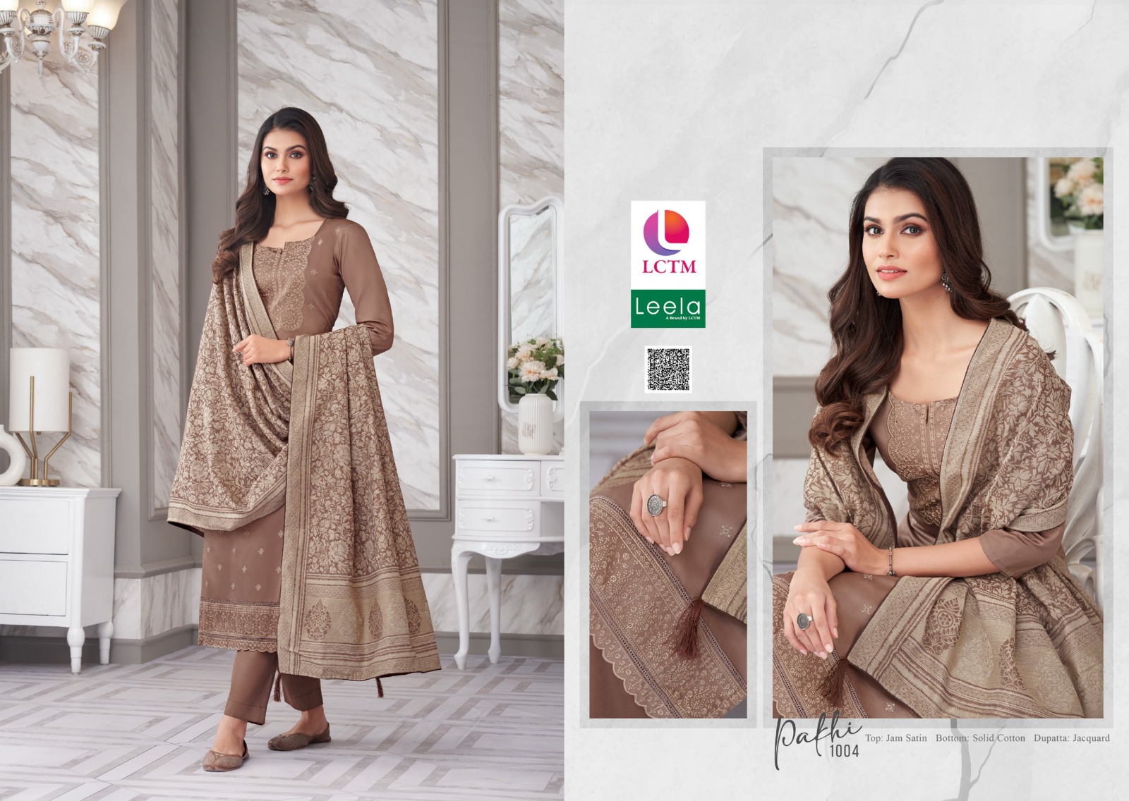 leela overses pakhi fancy regal look salwar suit catalog