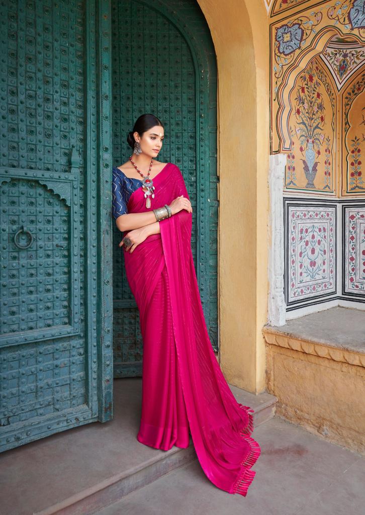 lt kashvi creation mirai vol 2 satin elegant saree catalog