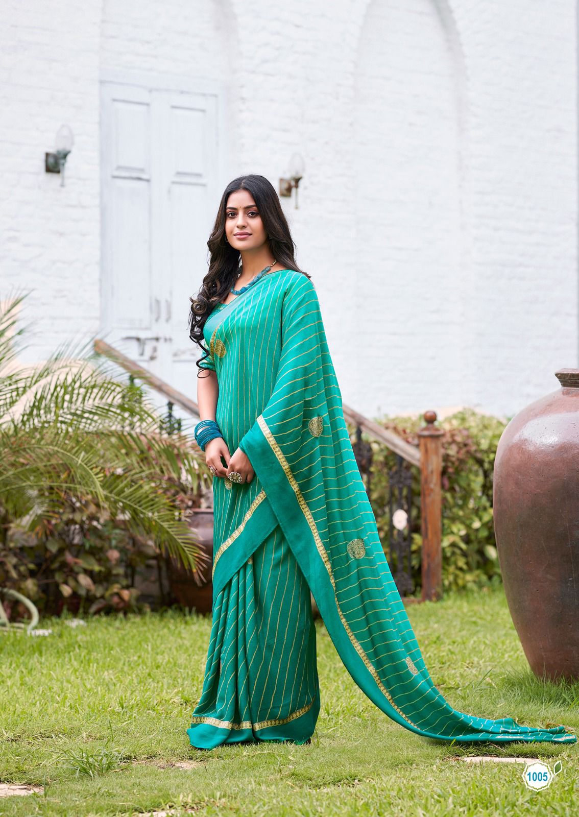 lt saree kashvi creation drishyam dull moss innovative look saree catalog