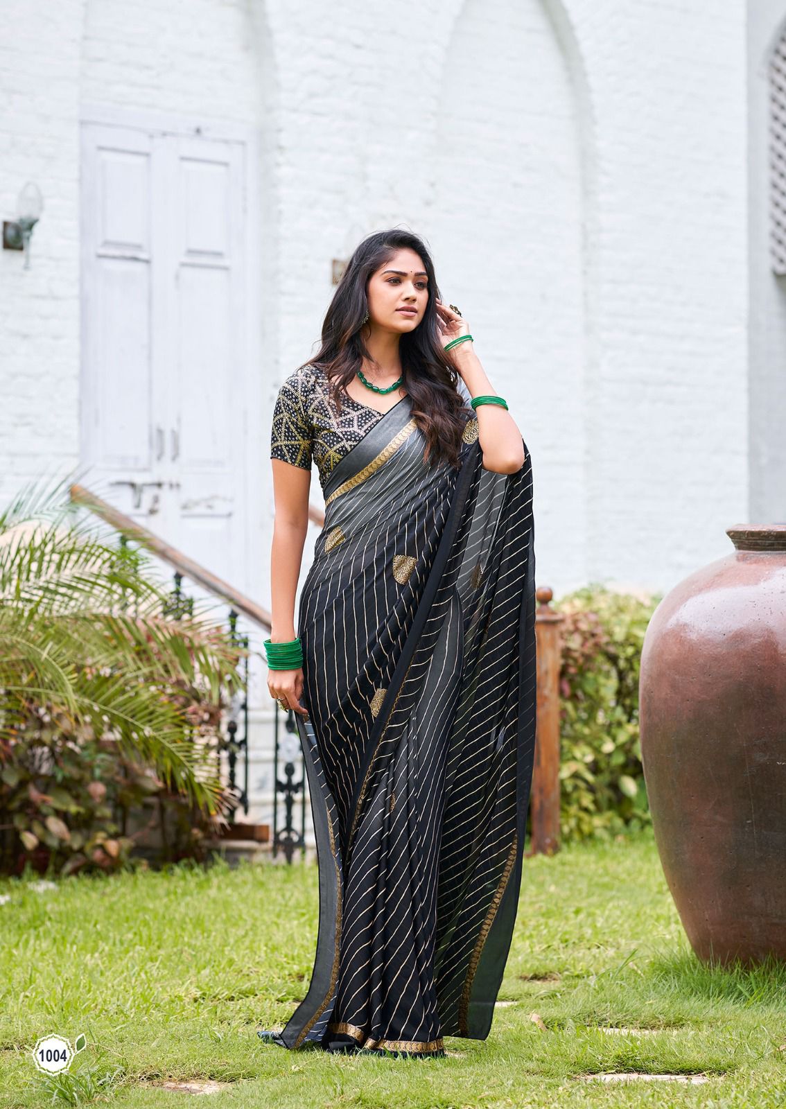 lt saree kashvi creation drishyam dull moss innovative look saree catalog