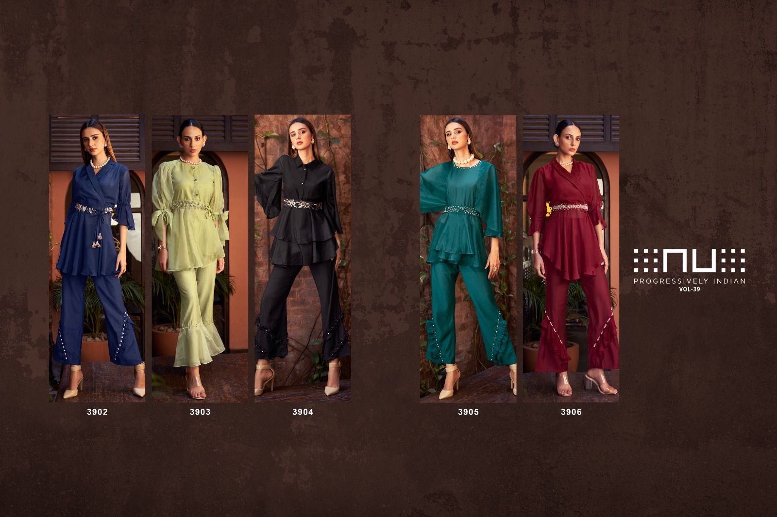 nu nu vol 39 viscose innovative look co ord sets catalog