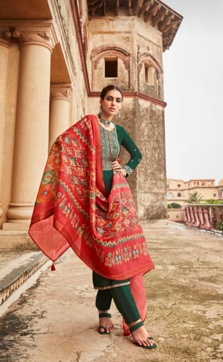 parnika nazia roman silk innovative look salwar suit catalog