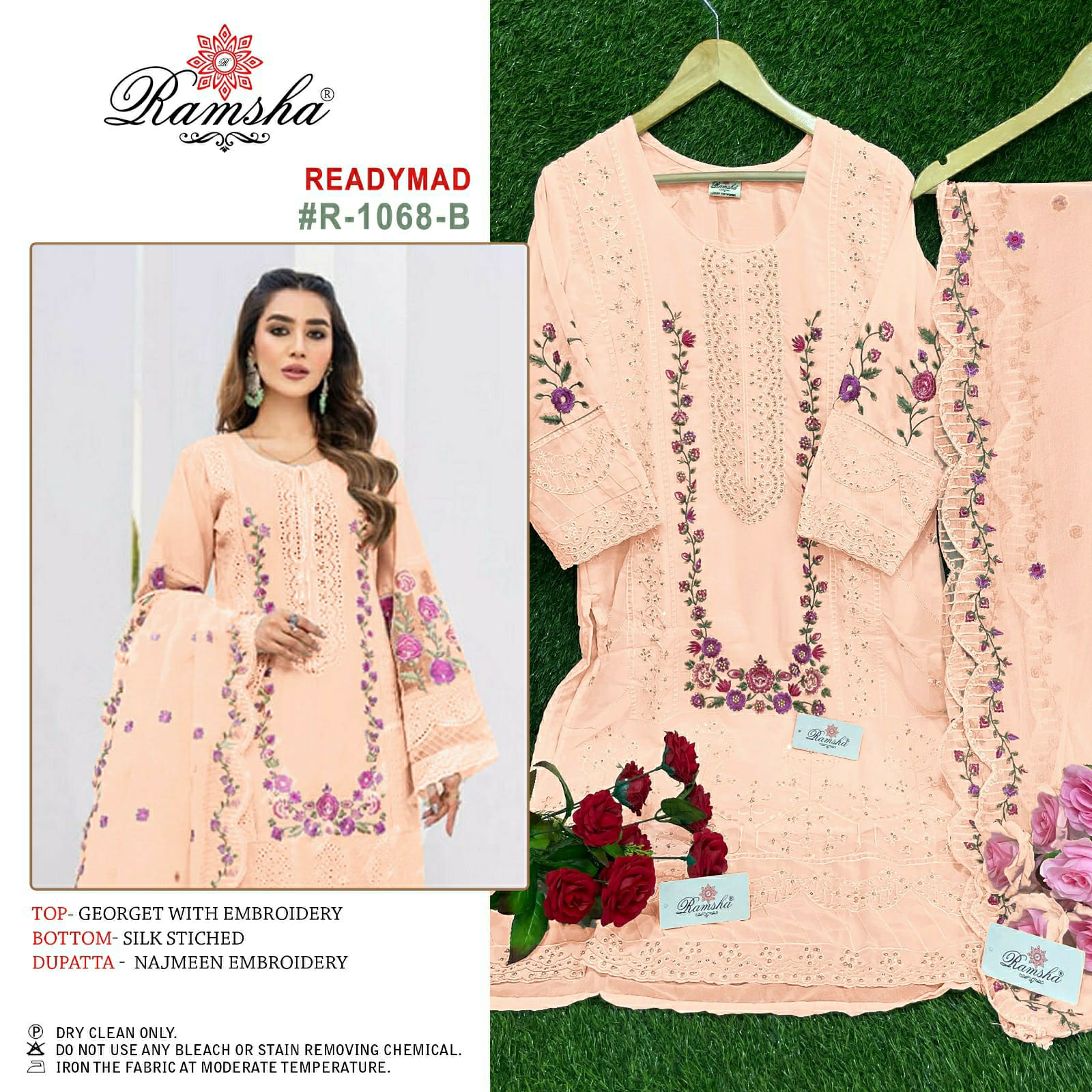 ramsha r 1068 nx Georgette innovative look salwar suit catalog