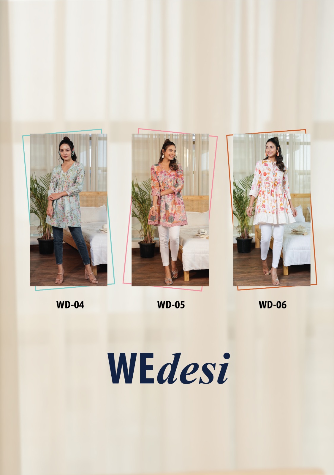 s4u we desi cotton new and modern look kurti catalog