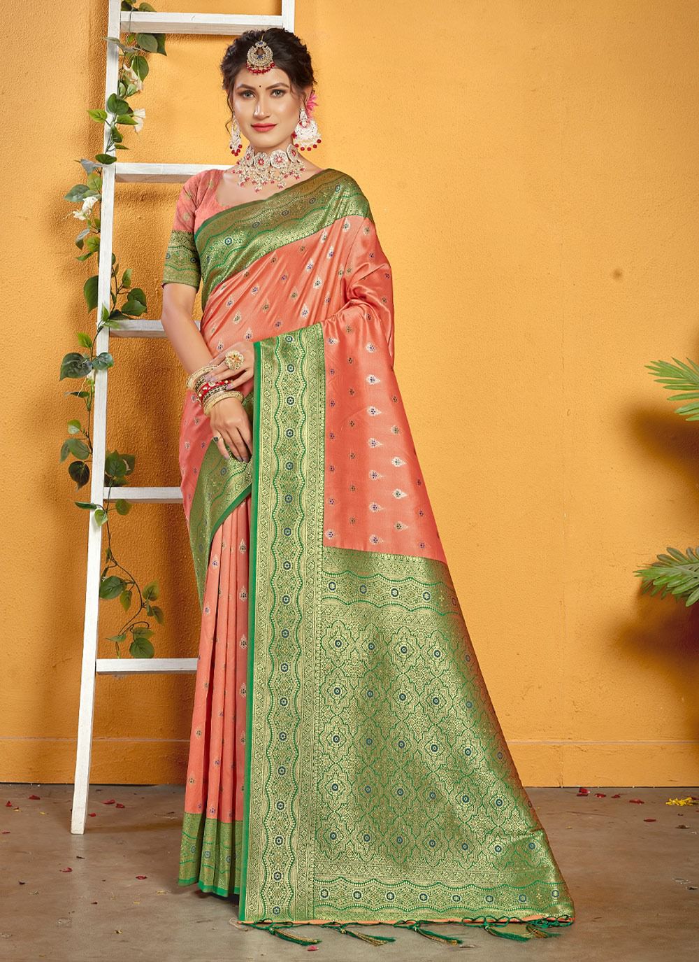 sangam print mastani silk  banarsi silk festive look saree catalog