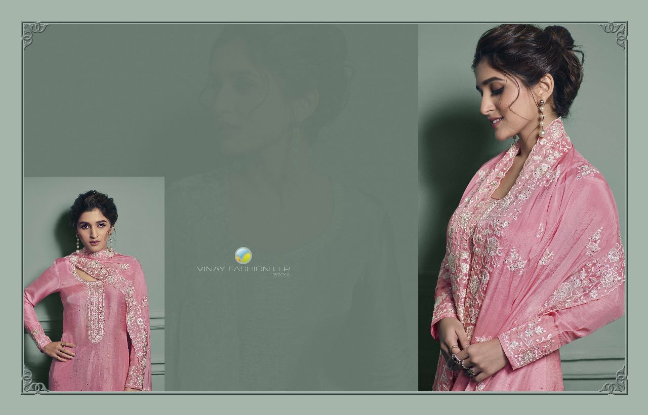 vinay fashion kaseesh saanvi hitlist dola innovative look salwar suit catalog