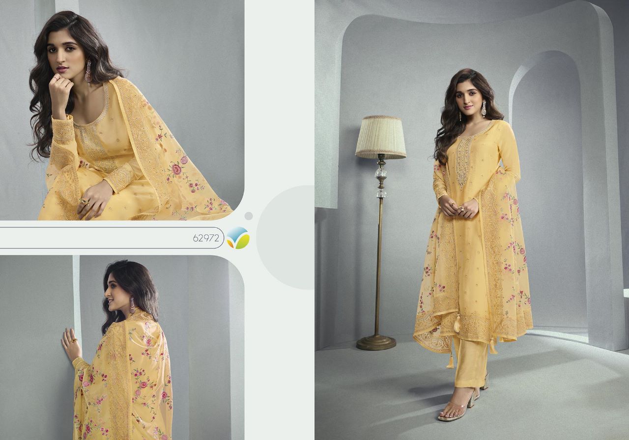 vinay fashion kaseesh samaira dola decent embroidery look salwar suit catalog