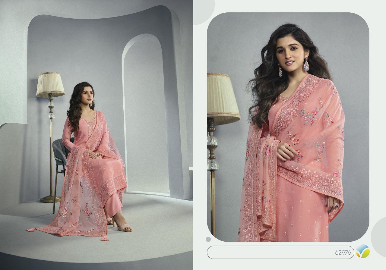 vinay fashion kaseesh samaira dola decent embroidery look salwar suit catalog