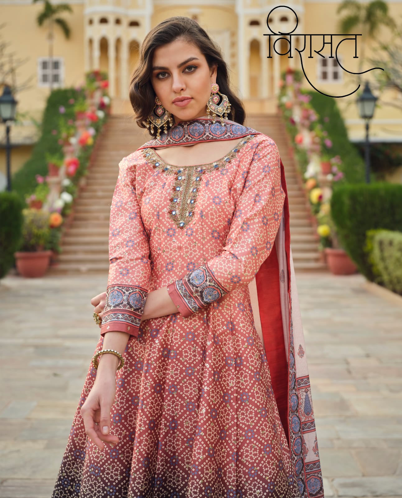 virasat ratrani Killer Silk regal look indo wetern catalog