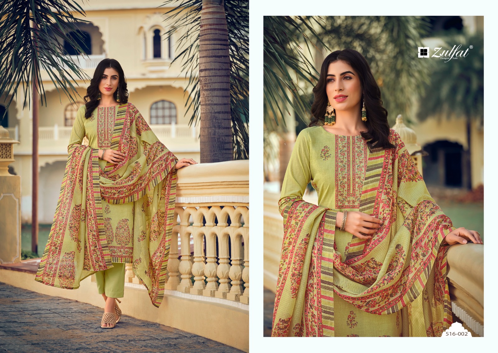 zulfat designer suits meera cotton innovative look salwar suit catalog