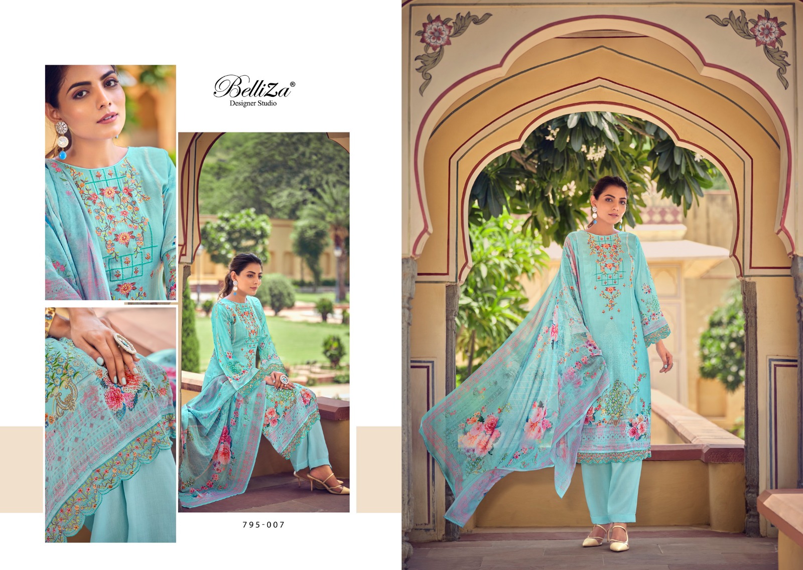 zulfat designer suits zulika jam cotton regal look salwar suit catalog