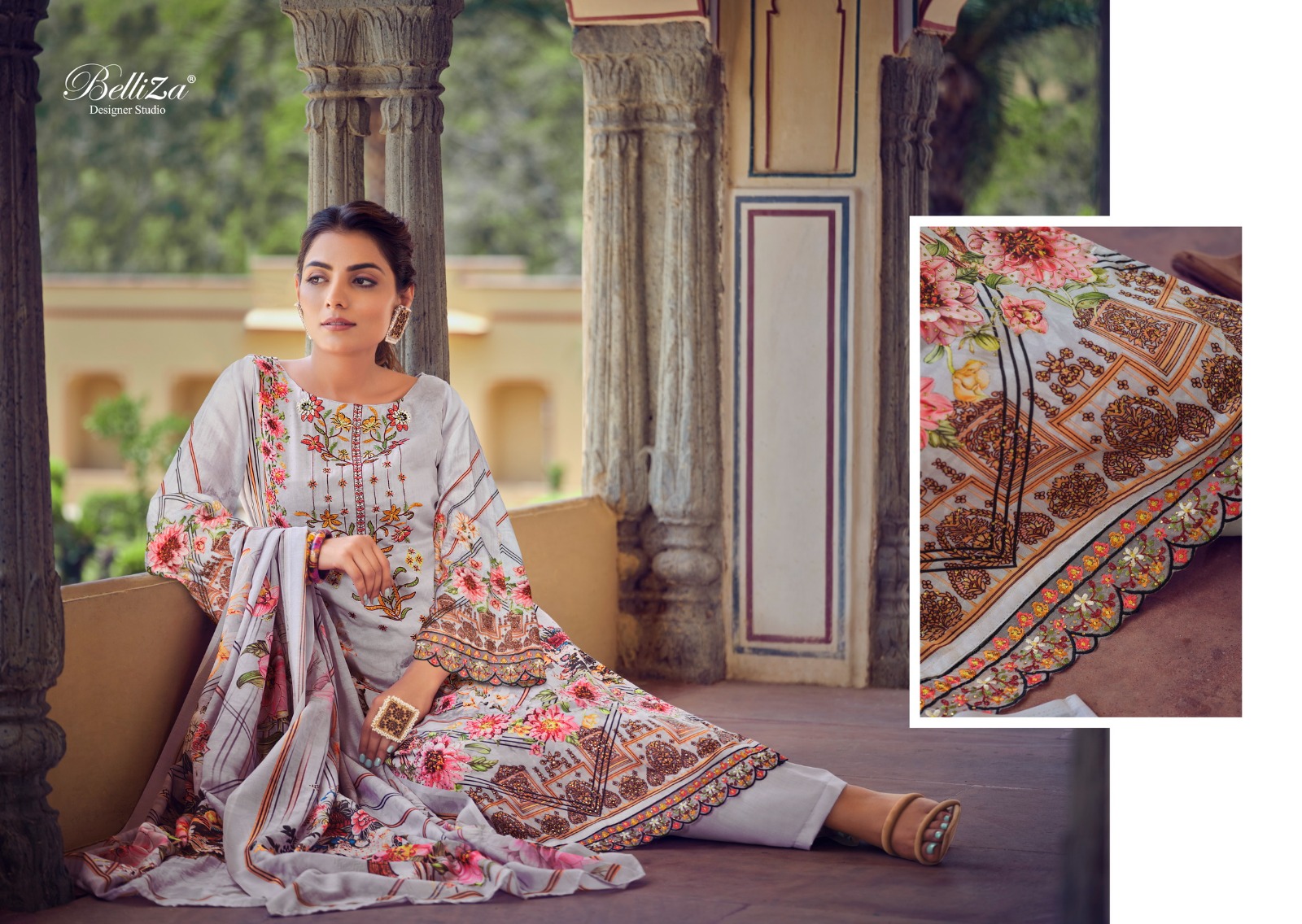 zulfat designer suits zulika jam cotton regal look salwar suit catalog