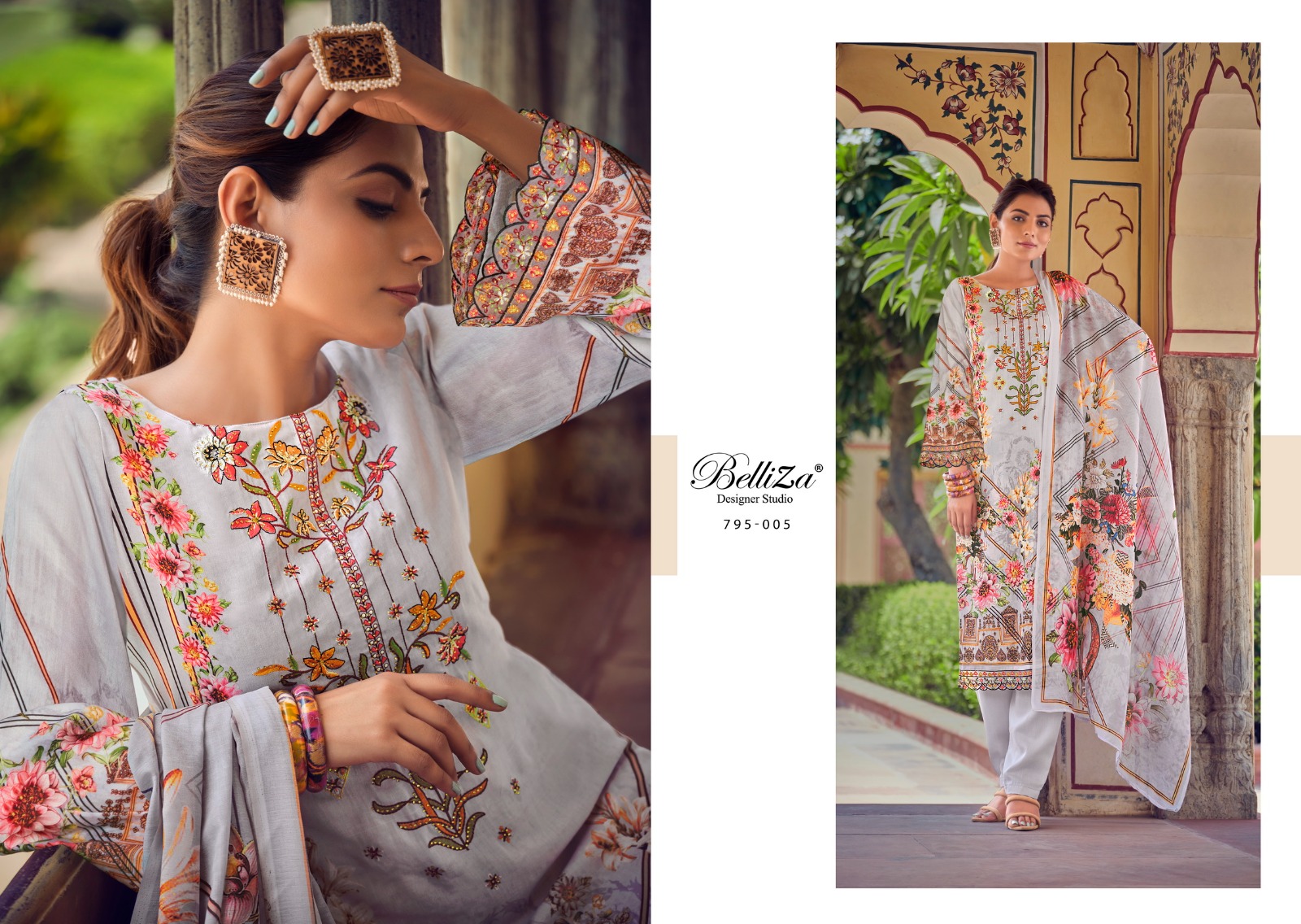 zulfat designer suits zulika jam cotton regal look salwar suit catalog