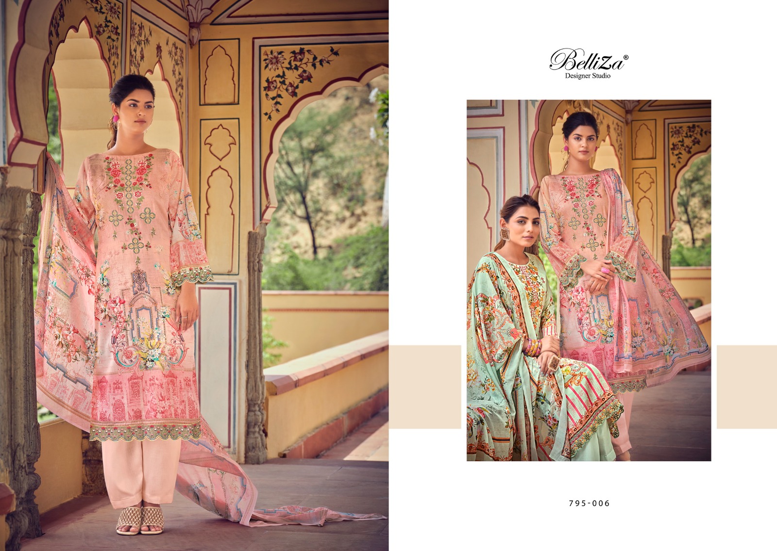 zulfat designer suits zulika jam cotton regal look salwar suit catalog