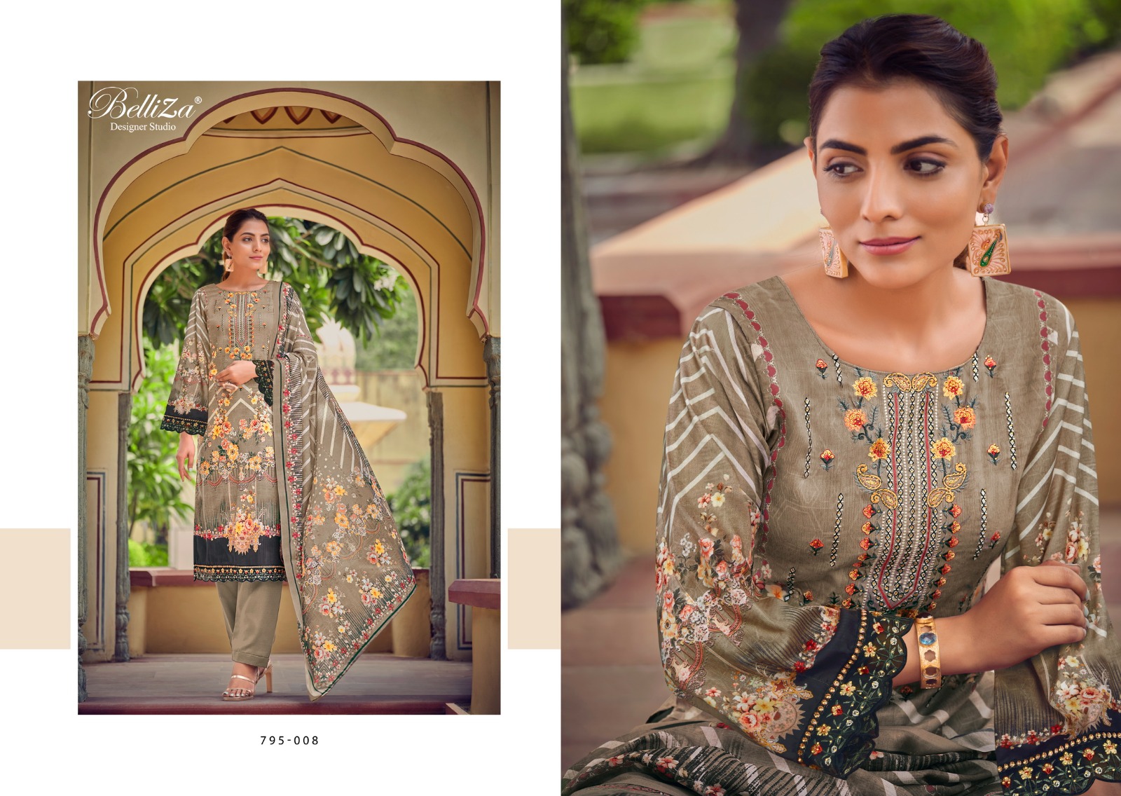 zulfat designer suits zulika jam cotton regal look salwar suit catalog