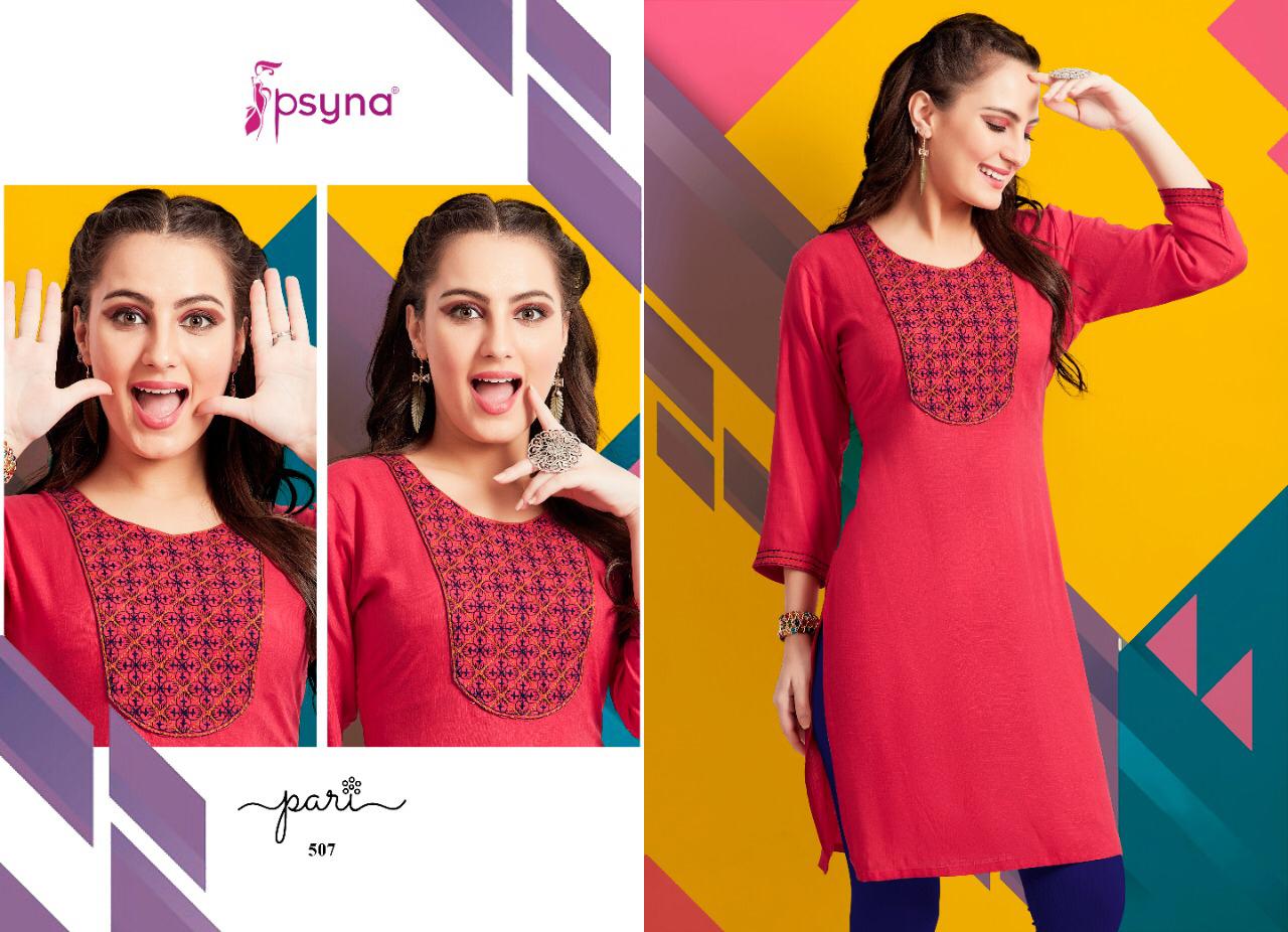 psyna pari 5 affordable price kurti catalog