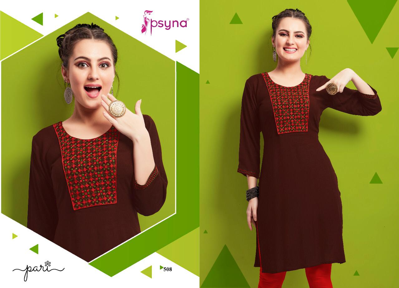 psyna pari 5 affordable price kurti catalog