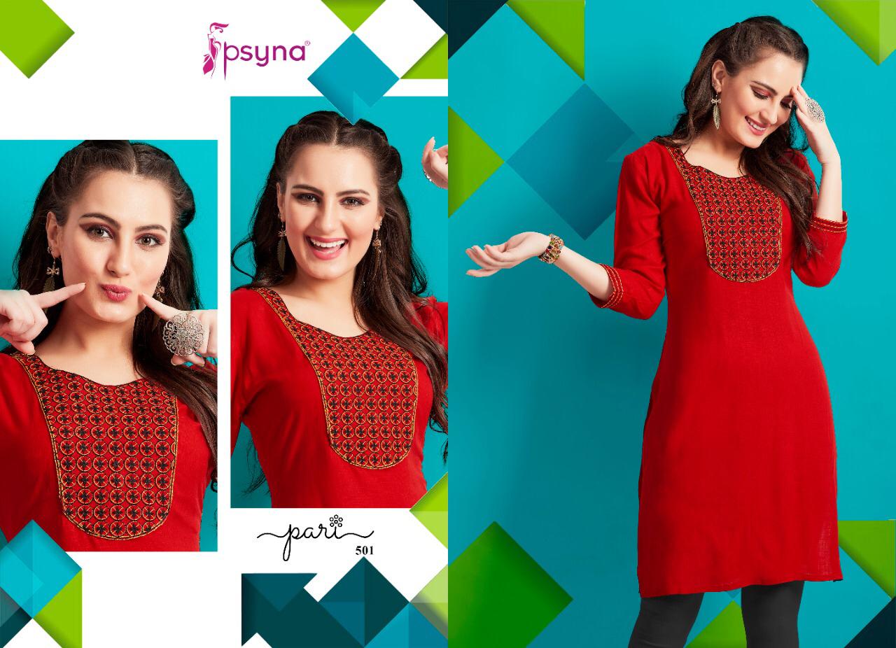 psyna pari 5 affordable price kurti catalog