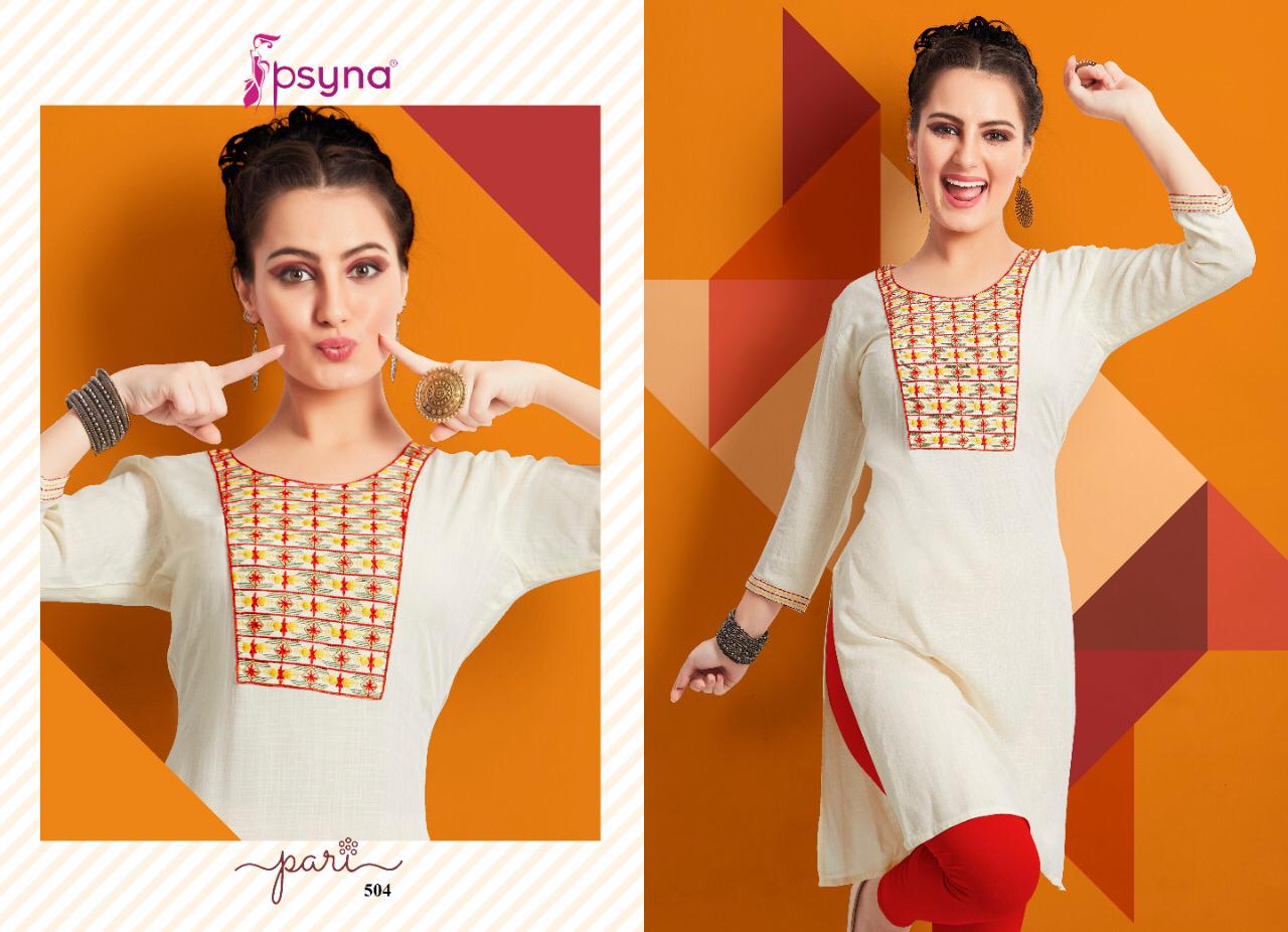 psyna pari 5 affordable price kurti catalog