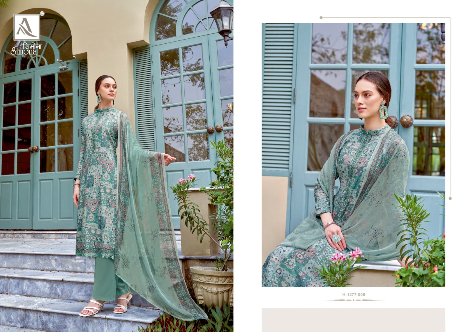 alok suit simona viscose regal look salwar suit catalog