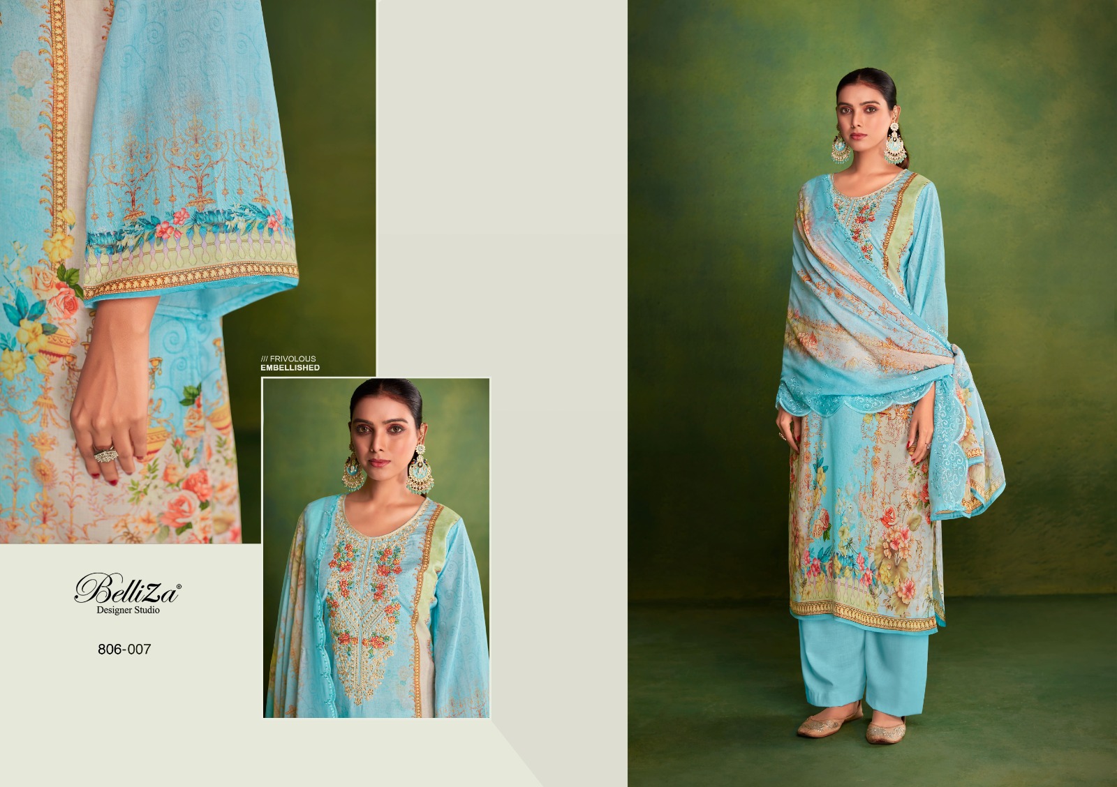 belliza designer studio mehfuza cotton catchy look salwar suit catalog