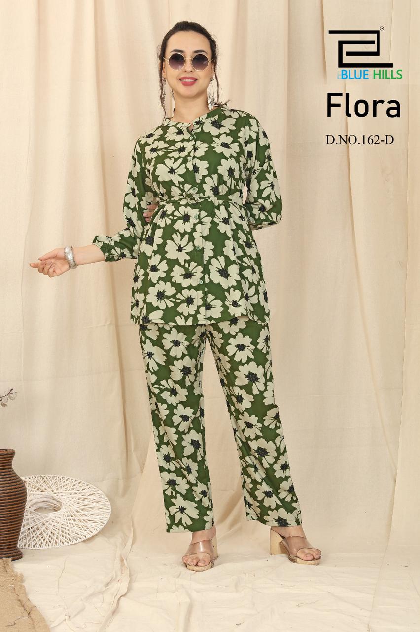 blue hills flora crepe exclusive print top bottom catalog