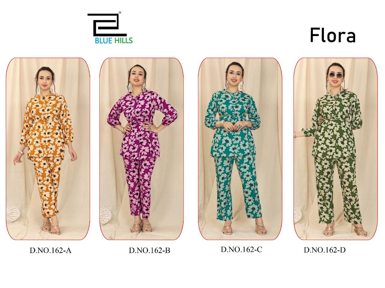 blue hills flora crepe exclusive print top bottom catalog