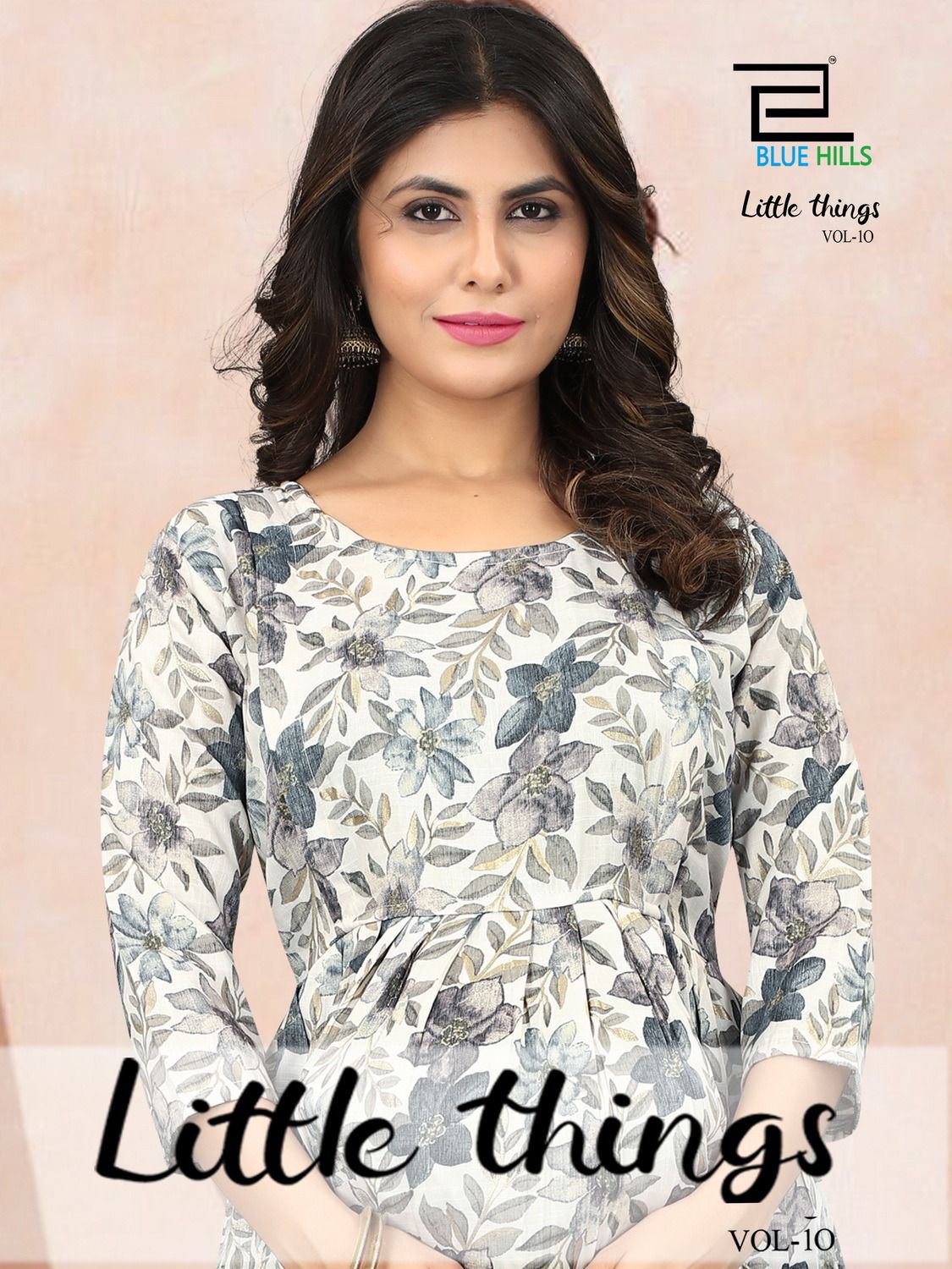 blue house Little things vol 10 rayon innovative look kurti catalog