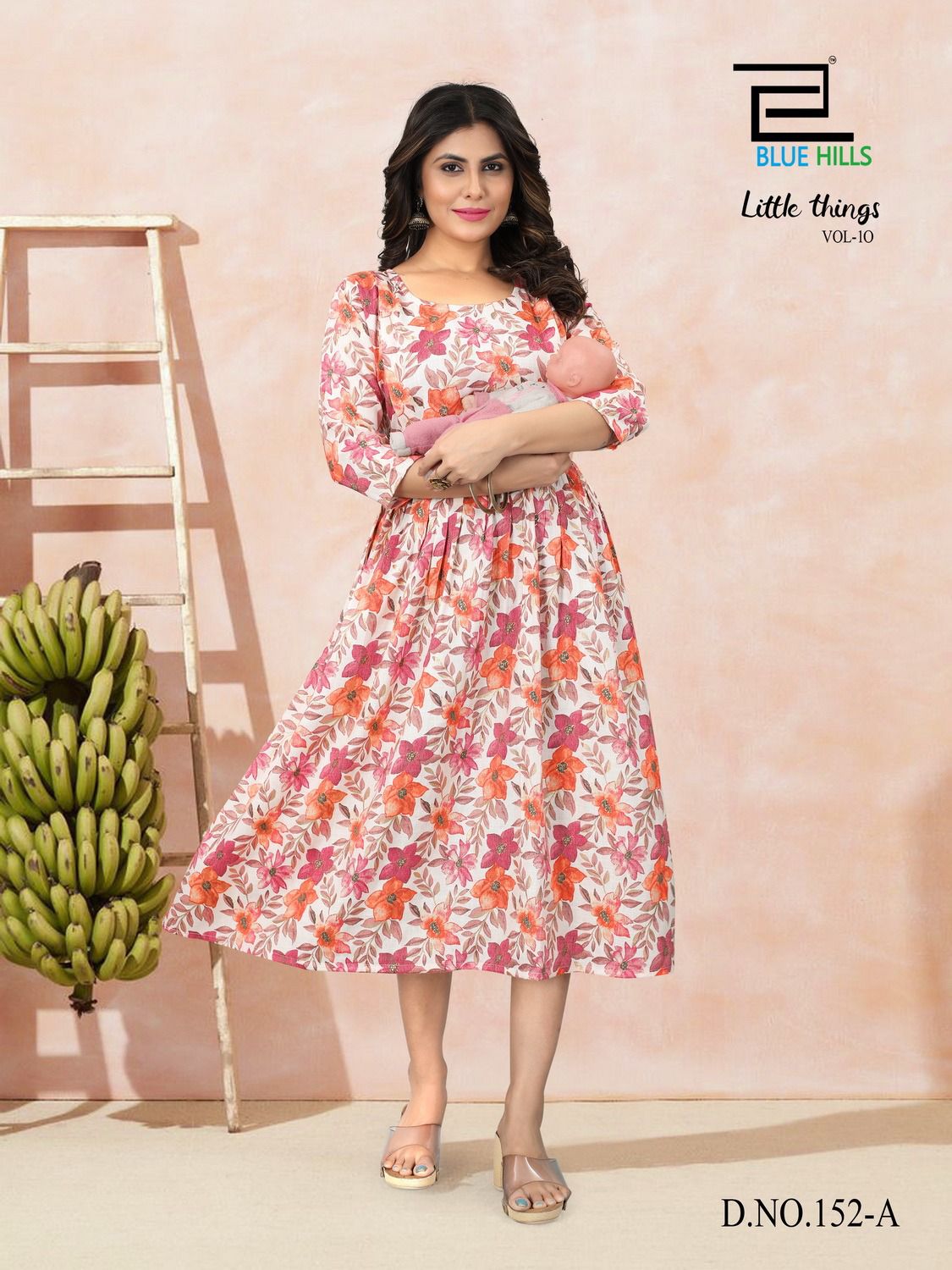 blue house Little things vol 10 rayon innovative look kurti catalog