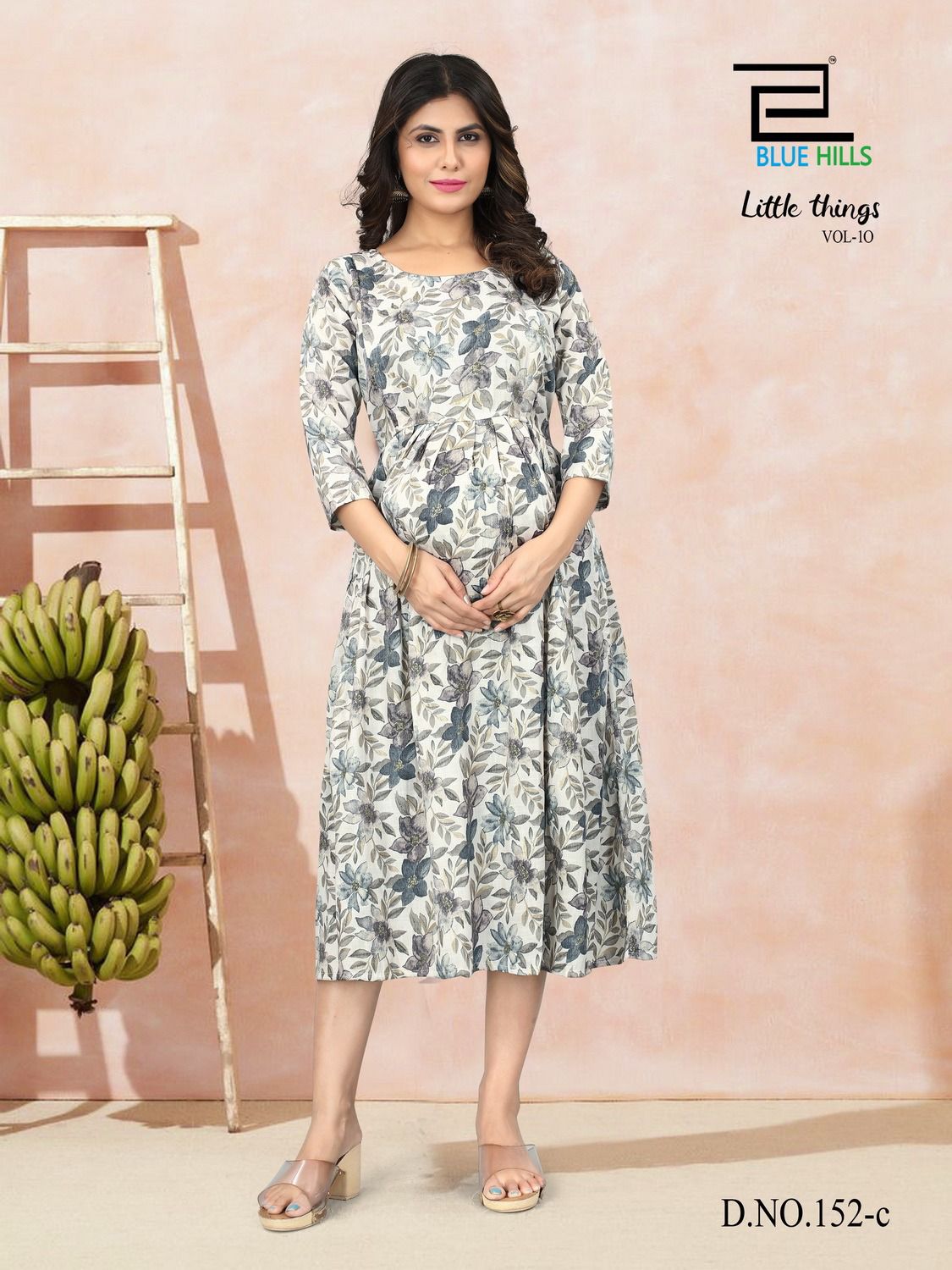 blue house Little things vol 10 rayon innovative look kurti catalog