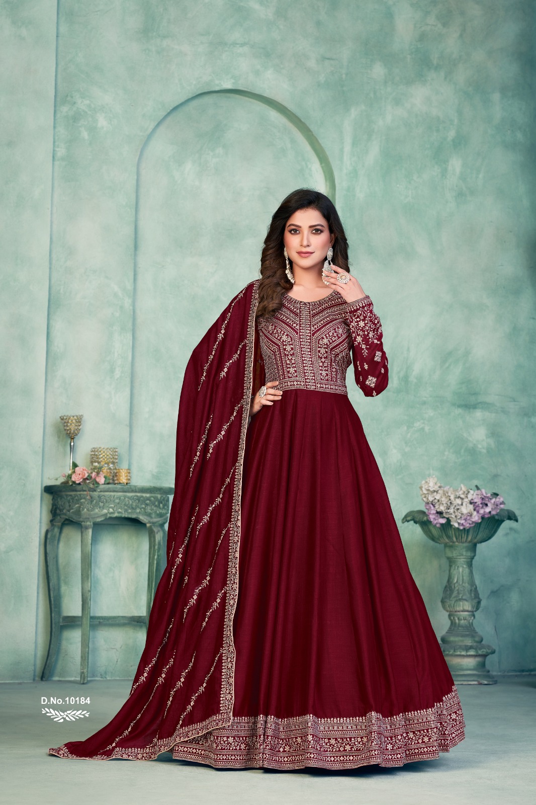 dani fashion anjubaa vol 18 silk gorgeous look salwar suit catalog