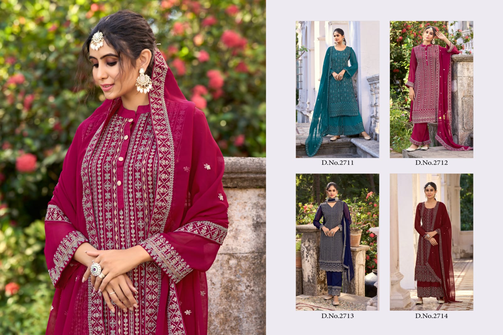 dani fashion Twisha Vol 27 glory silk gorgeous look salwar suit catalog