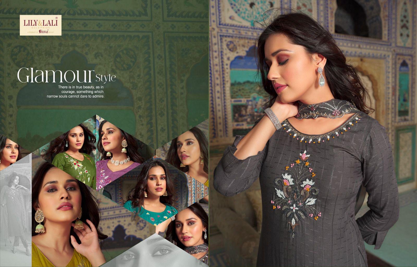 lily and lali metro fusion viscose new and modern look top bottom with dupatta catalog