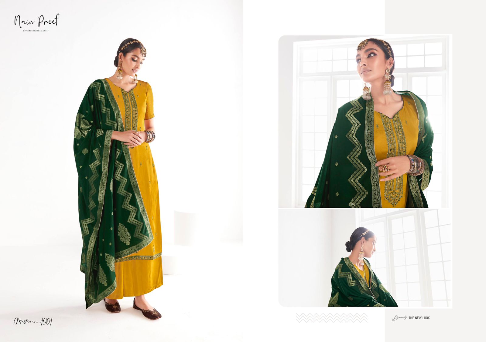 mumtaz art nainpreet mastani silk gracefull look salwar suit catalog