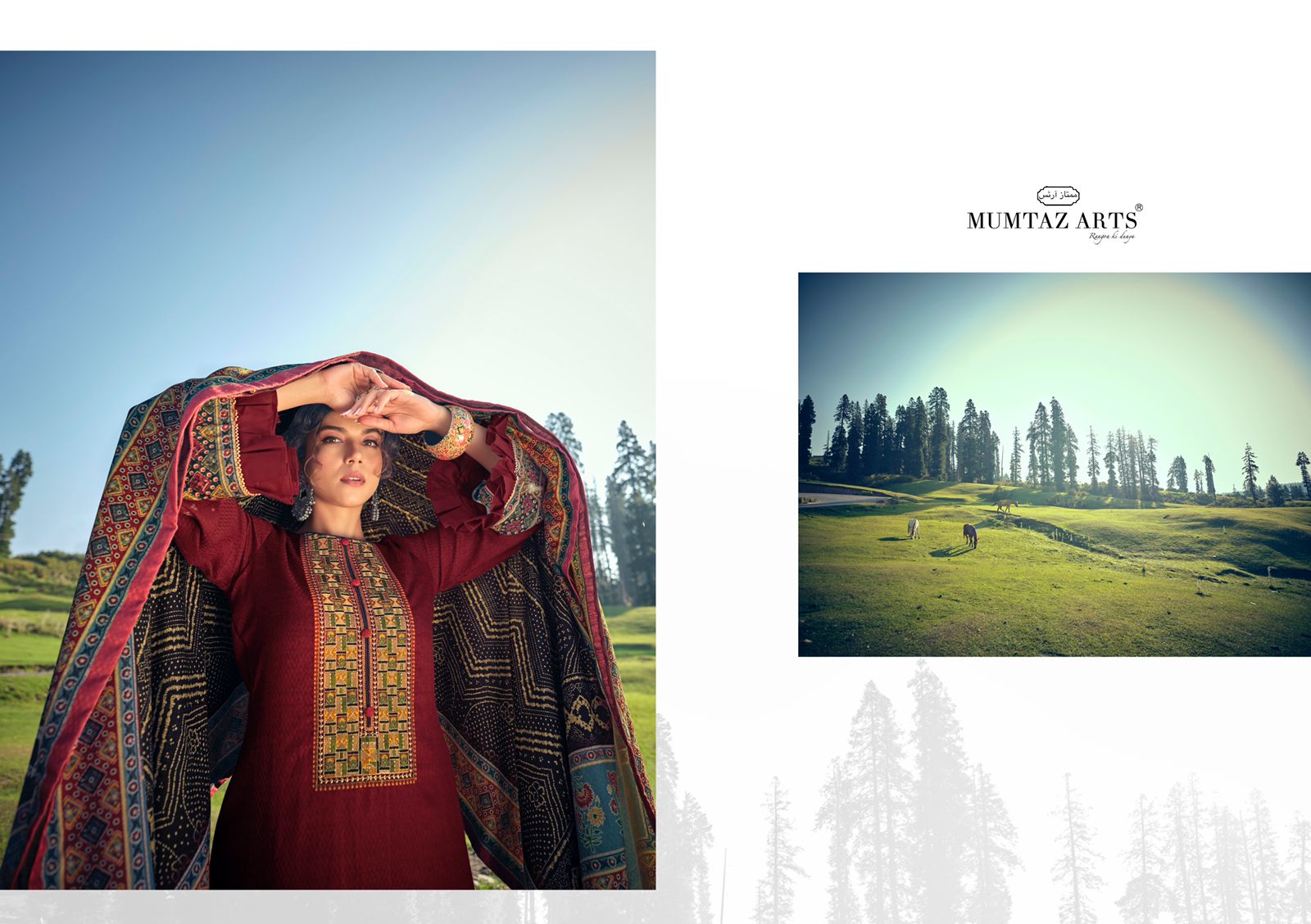 mumtaz art rango ki duniya shahtoosh lawn cotton exclusive digital print salwar suit catalog