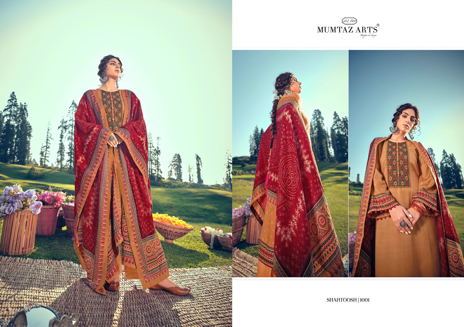 mumtaz art rango ki duniya shahtoosh lawn cotton exclusive digital print salwar suit catalog