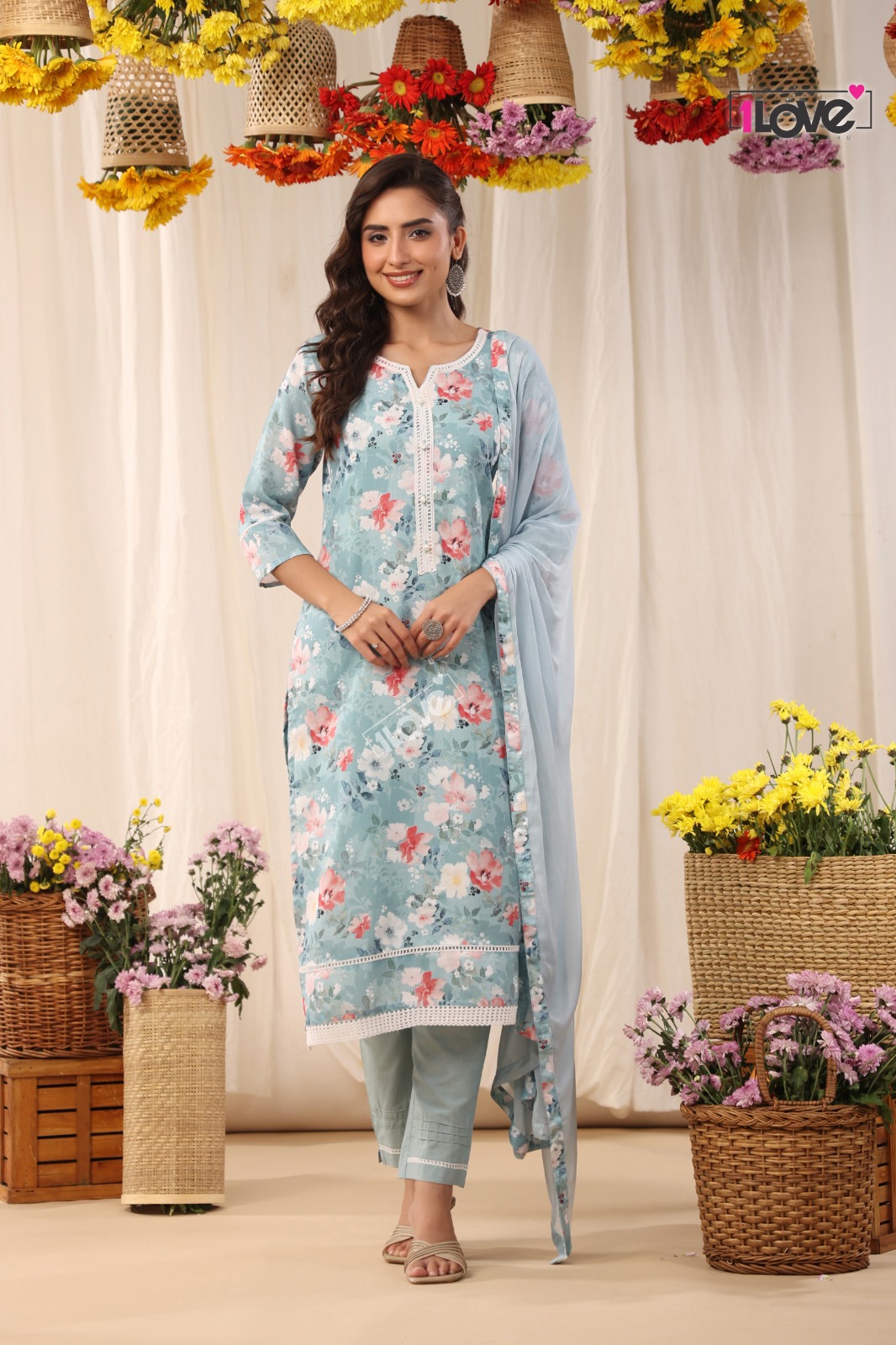 s4u khwaab vol 01 linen festive look kurti catalog