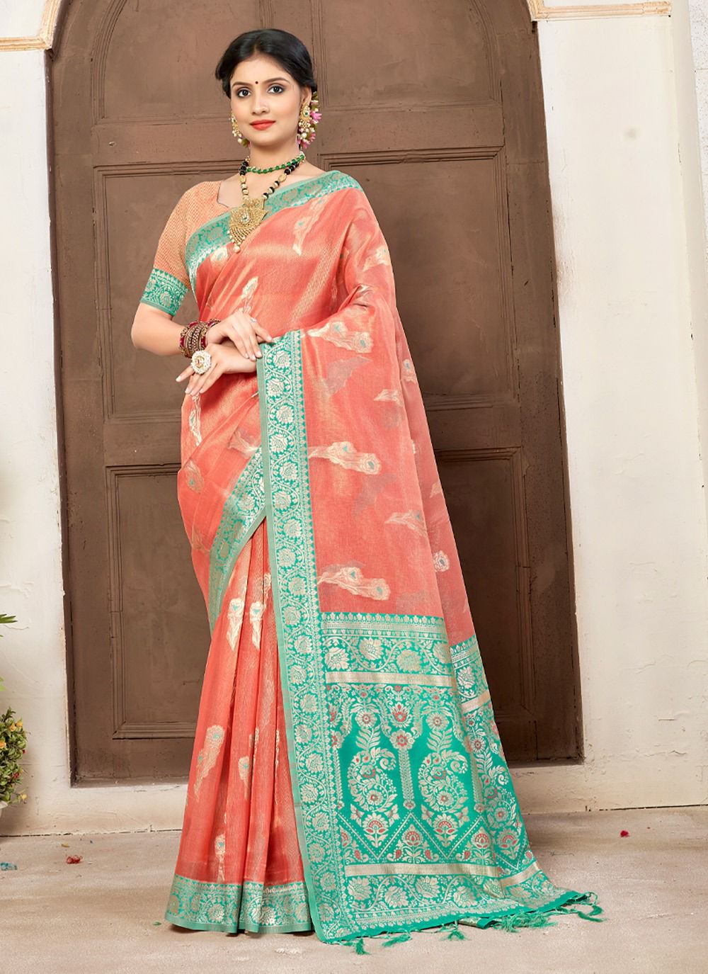 sangam print vibhor cotton catchy look saree catalog